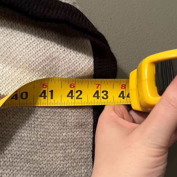 NWT Anne Klein XL Heather Grey Poncho Jacket Zip-Up Heavyweight Sweater Hoodie - Picture 12 of 15